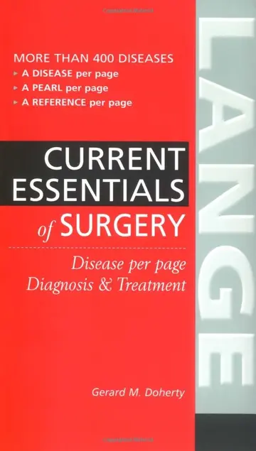 Cover of Current Essentials of Surgery