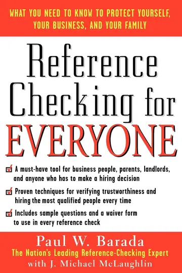 Cover of Reference Checking for Everyone
