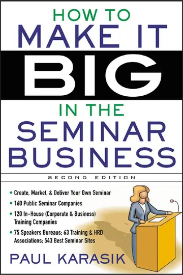 Cover of How to Make It Big in the Seminar Business