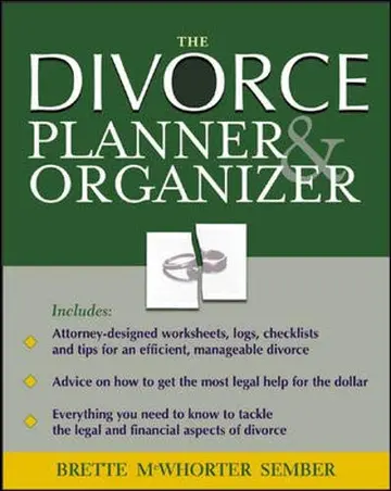 Cover of The Divorce Organizer & Planner