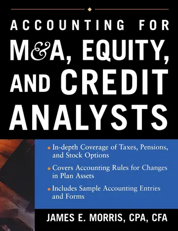 Cover of Accounting for M&A, Credit, & Equity Analysts