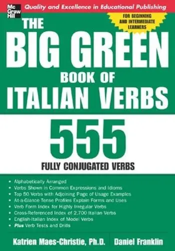 Cover of The Big Green Book of Italian Verbs