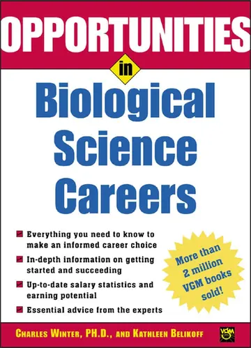 Cover of Opportunities in Biological Science Careers