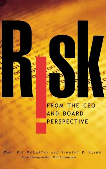 Cover of Risk from the Ceo and Board Perspective