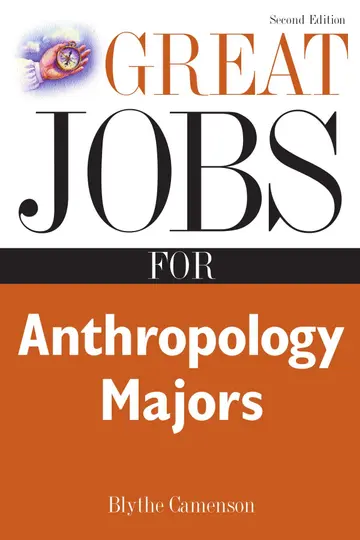 Cover of Great Jobs for Anthropology Majors