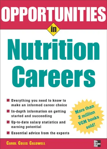 Cover of Opportunities in Nutrition Careers