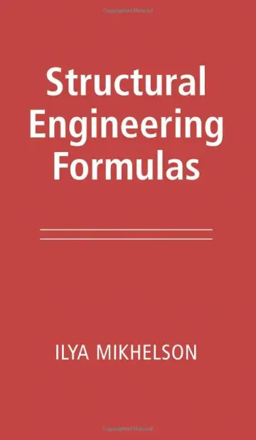 Cover of Structural Engineering Formulas