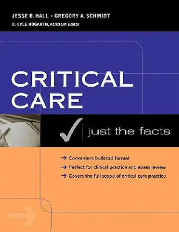Cover of Critical Care