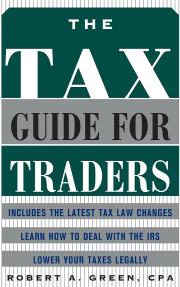 Cover of The Tax Guide for Traders