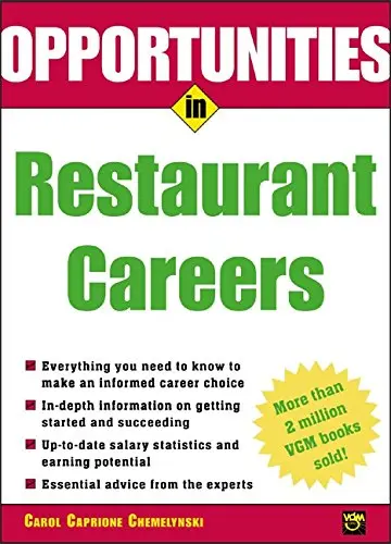 Cover of Opportunities in Restaurant Careers
