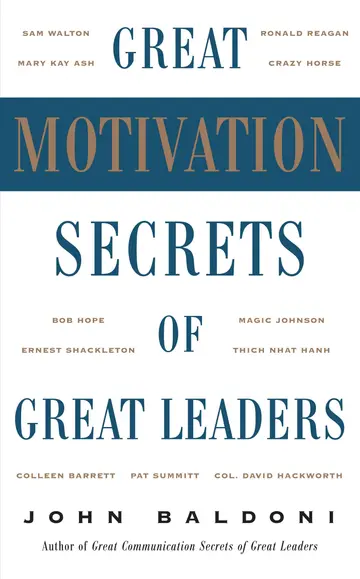 Cover of Great Motivation Secrets of Great Leaders