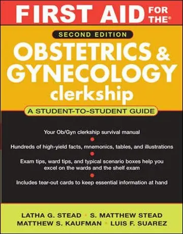 Cover of First Aid for the Obstetrics & Gynecology Clerkship