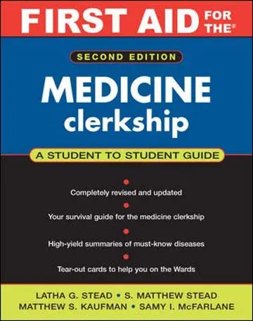 Cover of First Aid for the® Medicine Clerkship
