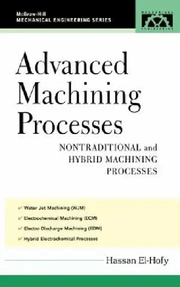 Cover of Advanced Machining Processes