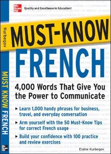 Cover of Must-Know French