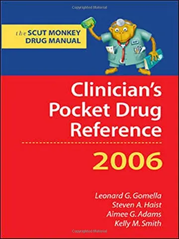 Cover of Clinician's Pocket Drug Reference 2006