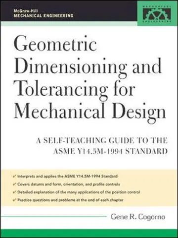Cover of Geometric Dimensioning and Tolerancing for Mechanical Design