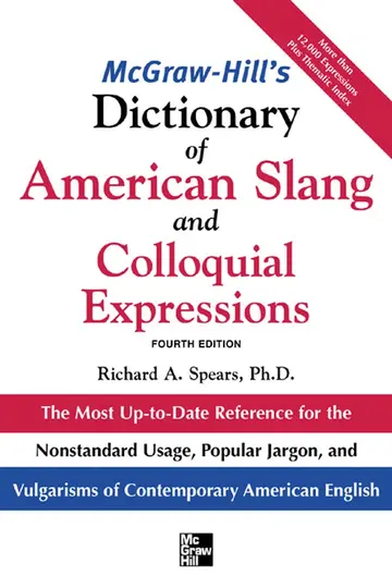 Cover of McGraw-Hill's Dictionary of American Slang and Colloquial Expressions
