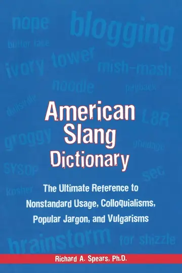 Cover of American Slang Dictionary, Fourth Edition