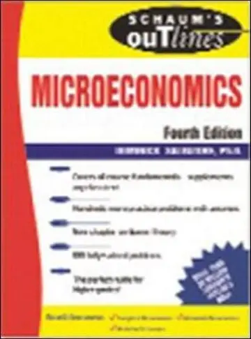 Cover of Schaum's Outline of Microeconomics