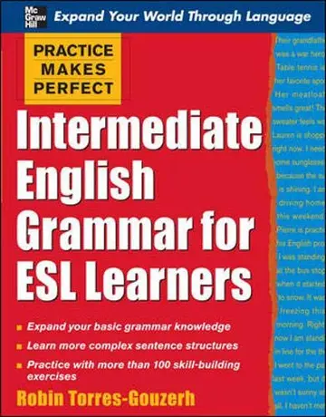 Cover of Intermediate English Grammar for ESL Learners