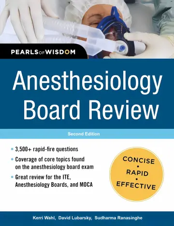 Cover of Anesthesiology Board Review