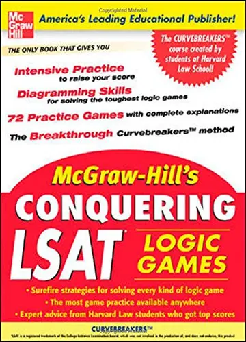 Cover of Mcgraw-Hill's Conquering Lsat Logic Games