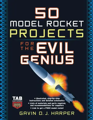 Cover of 50 Model Rocket Projects for the Evil Genius