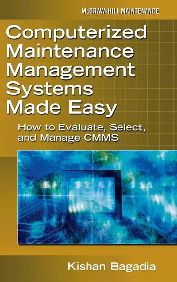 Cover of Computerized Maintenance Management Systems Made Easy