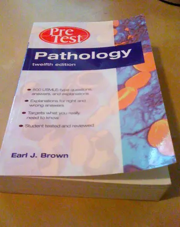 Cover of Pathology PreTest Self-Assessment and Review 12/e