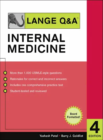 Cover of Lange Q&A Internal Medicine