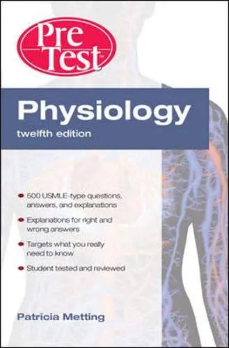 Cover of Physiology PreTest™ Self-Assessment and Review, Twelfth Edition