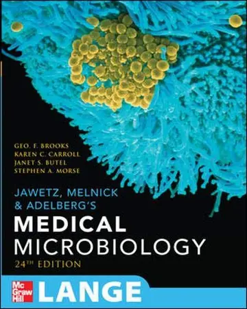 Cover of Jawetz, Melnick, & Adelberg's Medical Microbiology