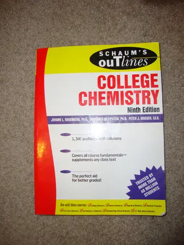 Cover of Schaum's Outline of College Chemistry, 9ed