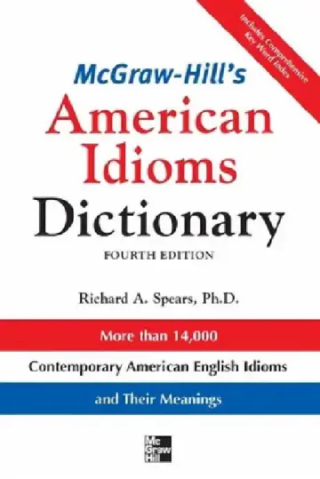Cover of McGraw-Hill's Dictionary of American Idioms Dictionary