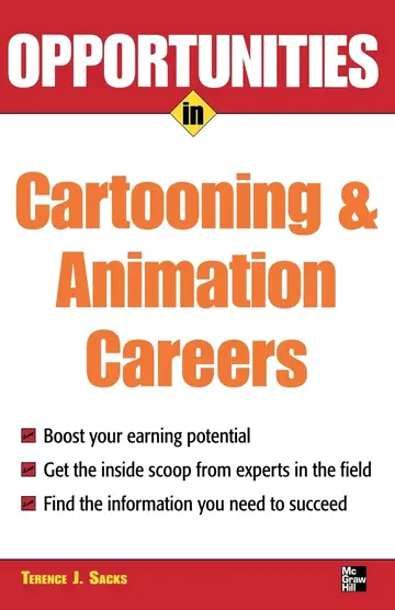 Cover of Opportunities in Cartooning & Animation Careers