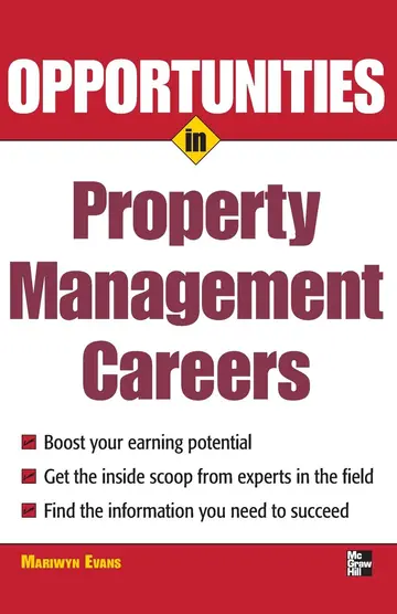 Cover of Opportunities in Property Management Careers