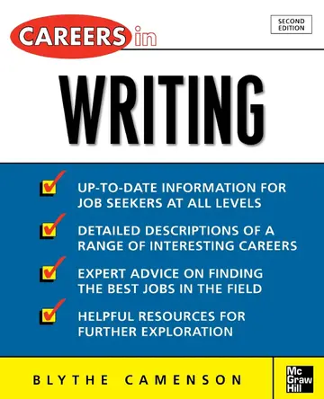 Cover of Careers in Writing