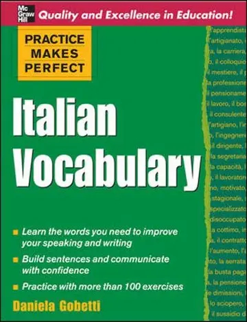 Cover of Italian Vocabulary