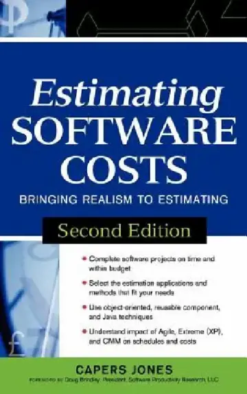 Cover of Estimating Software Costs