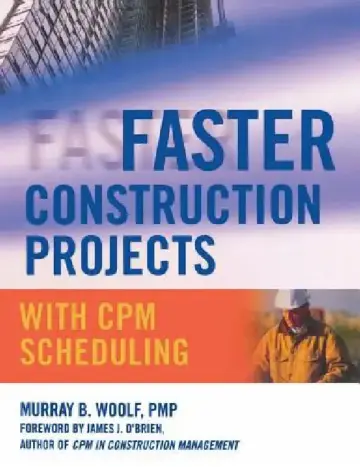 Cover of Faster Construction Projects with CPM Scheduling