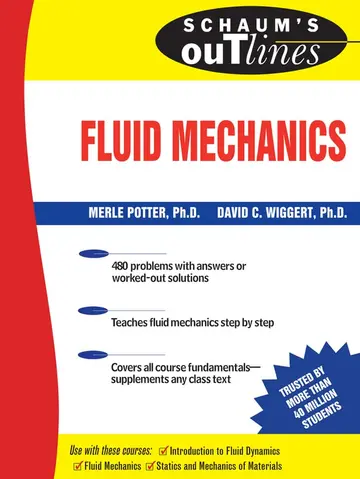 Cover of Schaum's Outline of Fluid Mechanics