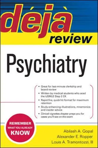 Cover of Deja Review Psychiatry