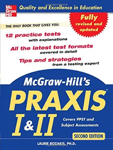 Cover of McGraw-Hill's PRAXIS I and II, 2nd Ed