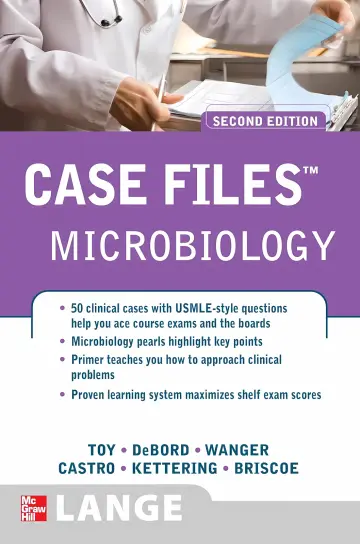 Cover of Case Files Microbiology, Second Edition