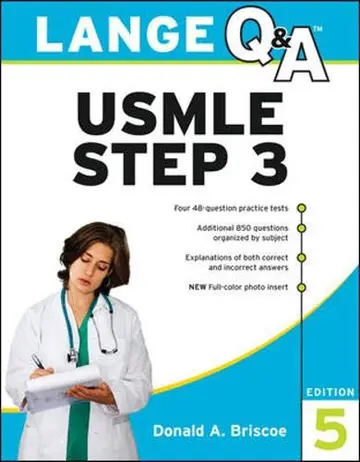 Cover of Lange Q&A USMLE Step 3, Fifth Edition