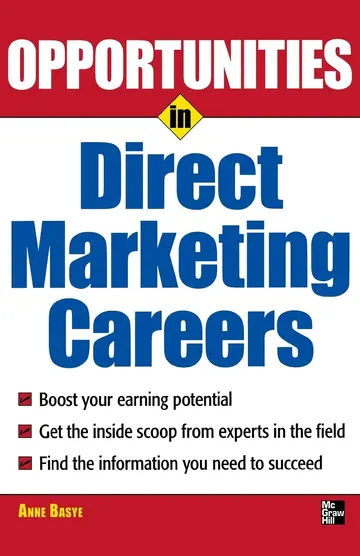 Cover of Opportunties in Direct Marketing