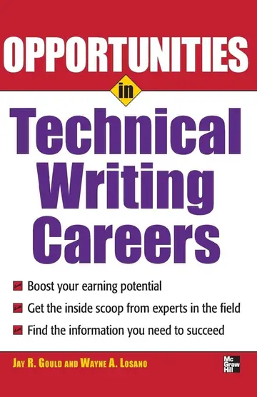 Cover of Opportunites in Technical Writing
