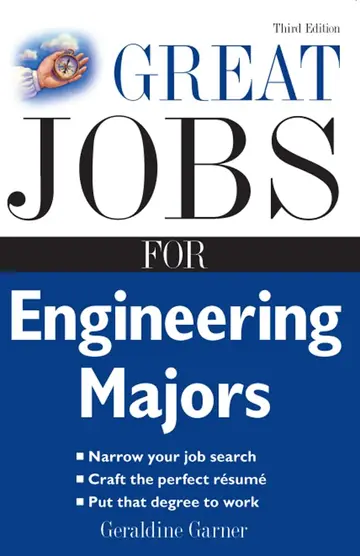 Cover of Great Jobs for Engineering Majors