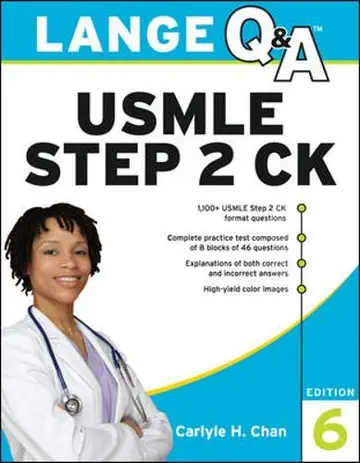 Cover of Lange Q&A USMLE Step 2 CK, Sixth Edition